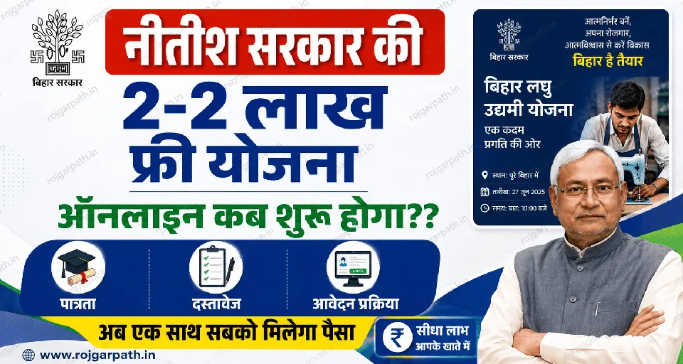 बिहार 2 लाख योजना 2026: महिलाओं को मिलेगा ₹2 लाख तक का फ्री अनुदान, जानें पात्रता, दस्तावेज और आवेदन प्रक्रिया