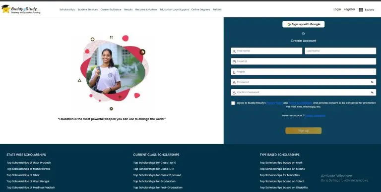 Rajendra Prasad Scholarship Program 2026-27 Online Apply Process