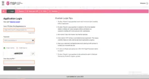 NSP Renewal Application 2026