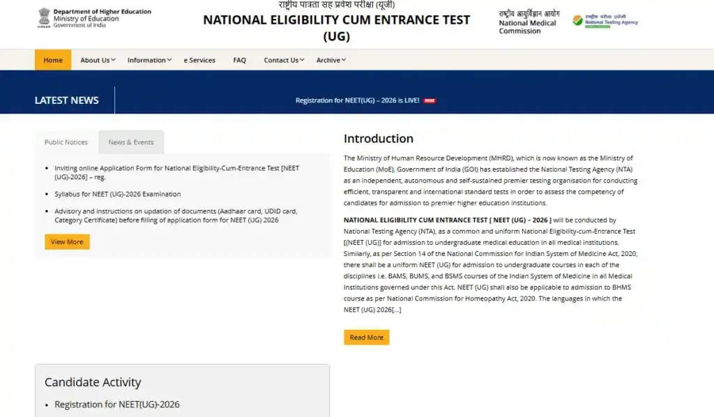 How to Download NEET UG Admit Card 2026