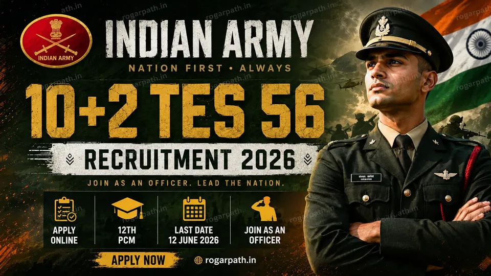 Indian Army 10+2 TES 56 Recruitment 2026: Apply Online, Eligibility, SSB Interview, Salary, Notification PDF