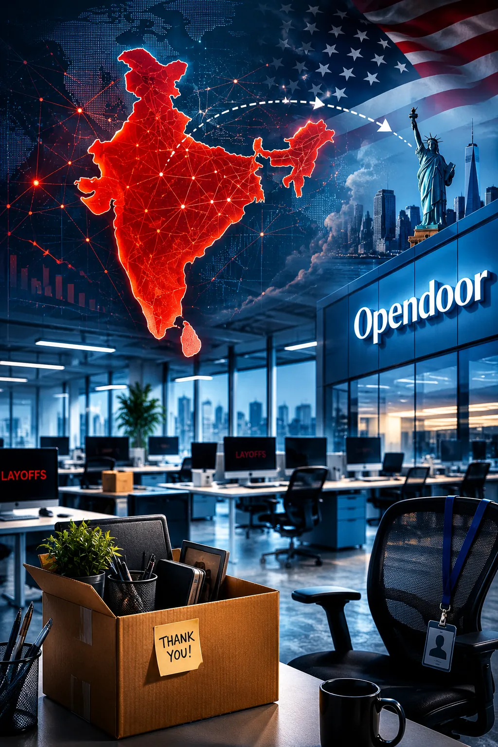 Opendoor ने भारत की पूरी टीम को निकाला!